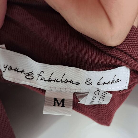 Young Fabulous & Broke Madison Dress in Burnt Brick size Medium NWT - Picture 8 of 11